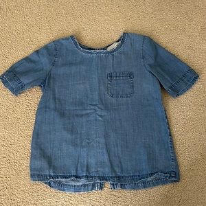 Denim chambray Loft shirt